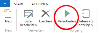 Auftrag zurücksetzen