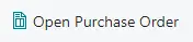 open purchase order
