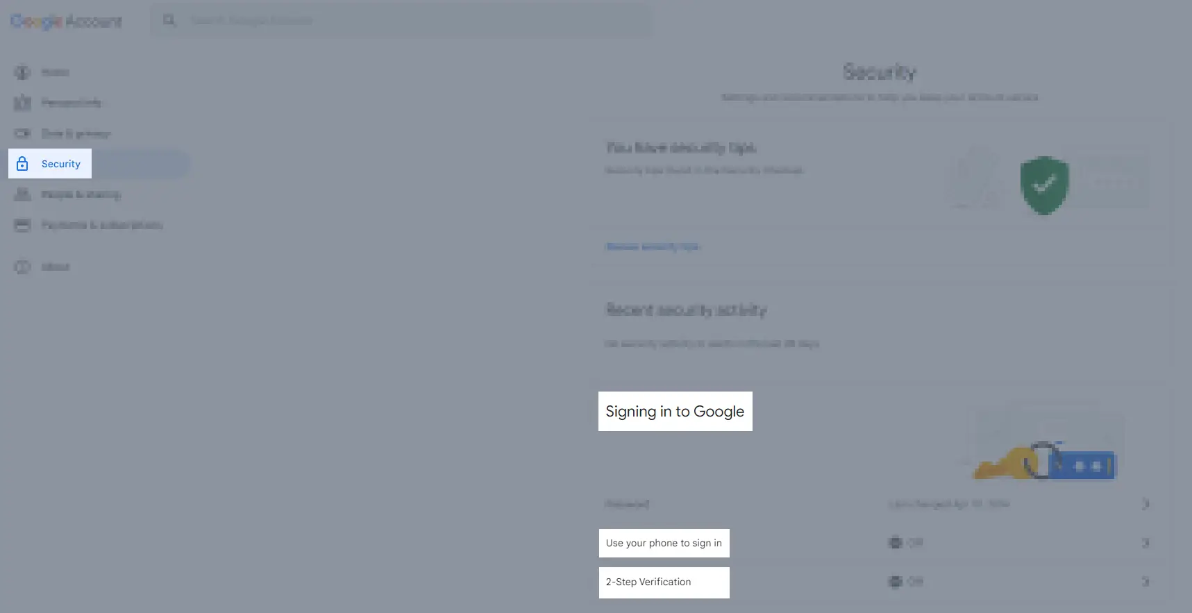 Gmail Account Settings