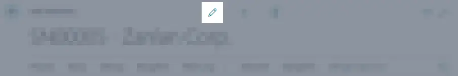 Editing locked